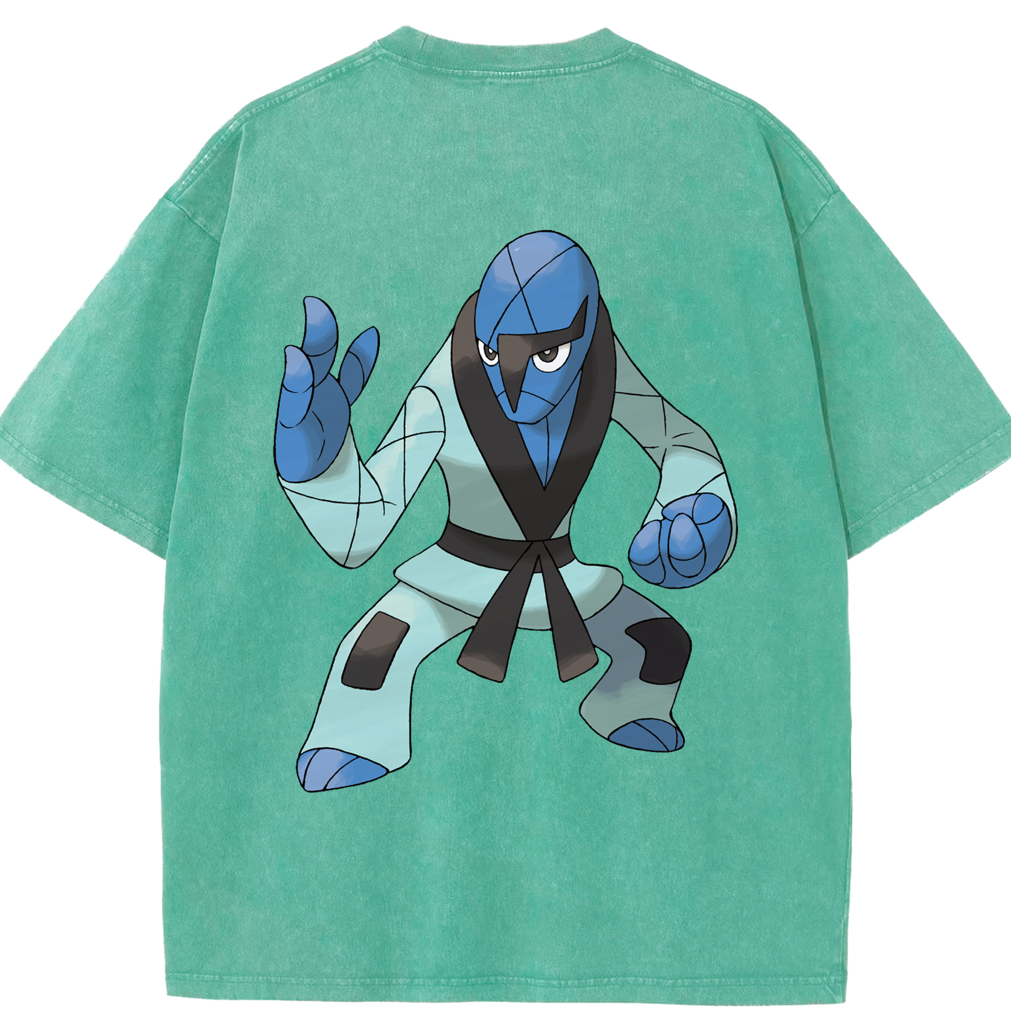 （画像用） ポケットモンスター Pokémon 綿100% ヴィンテージ風 半袖Tシャツ（背面プリント）
